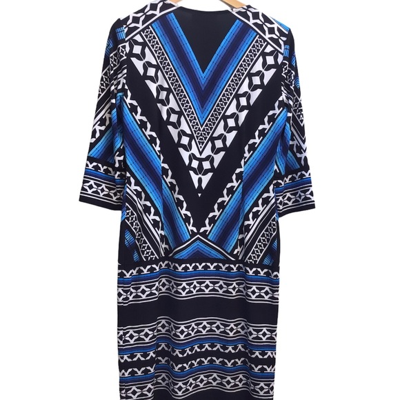 Joseph Ribkoff Multicolored Dress Sz Au 10 - Picture 4 of 4